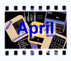 Neues von Word, Excel, PowerPoint und Facebook im April