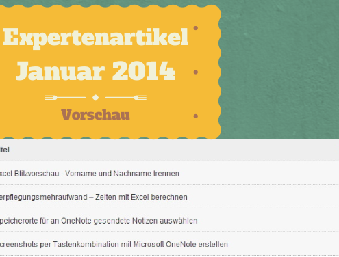 Magnus Bühl Vorschau Expertenartikel Januar 2014