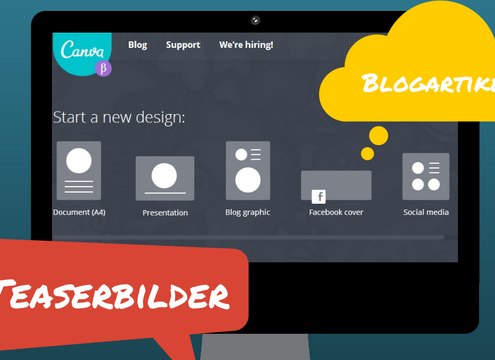 Teaserbilder der Blogartikel